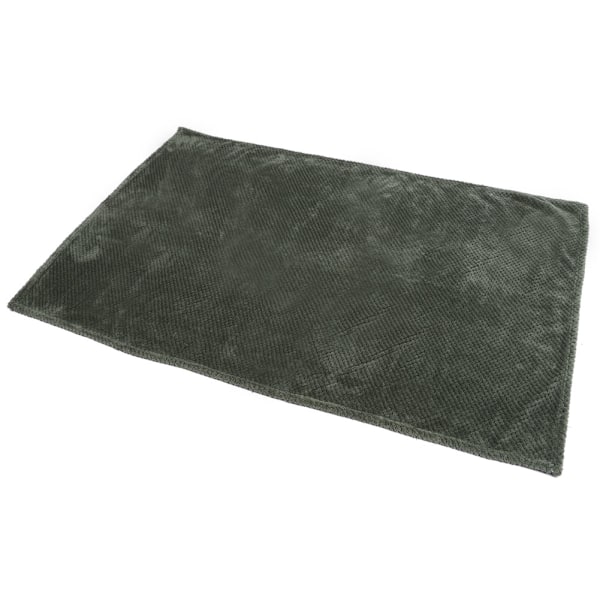 Fortykke blødt polyesterfiber aircondition seng tæppe til sofa soveværelse sengetøj forsyningerMilitær grøn 70x100cm