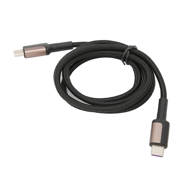 KUULAA Hurtiglading Zine-legering TypeC til TypeC Nylon Flettet Ledning Mobiltelefon Datakabel (2m)