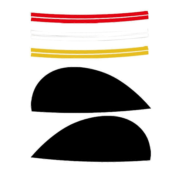 Bilfrontlykter Øyenbryn Øyelokk Deksel for F54 F55 F56 F57