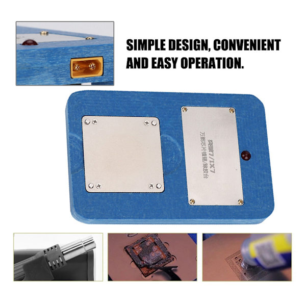 Mobiltelefon Multifunktion Chip Position Planting Tin Degumming Plattform 7/IX7 för iPhone A10