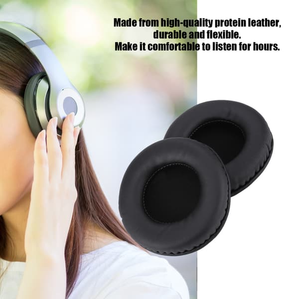 Universell erstatning 100MM øreputer myk skumpute headset deksel