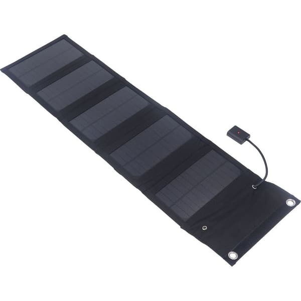 15W Bærbart Sammenfoldeligt USB Solpanel, Høj Effektivitet, IP65 Vandtæt, Soloplader til Telefon, Tablet, Bærbar Computer