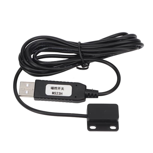 USB Magnetisk Sensorbryter Tilpassbar Svart ABS Bredt Kompatibel USB-Tastaturbryterkabel for Skriverovervåking