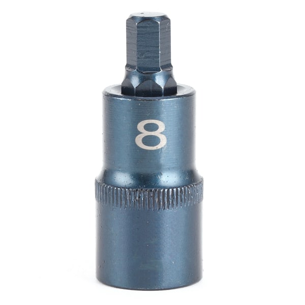 Socket Bit Hex 1/2in Interface Quick Wrench S2 Legeret stål Blåning Håndværktøj HardwareH8