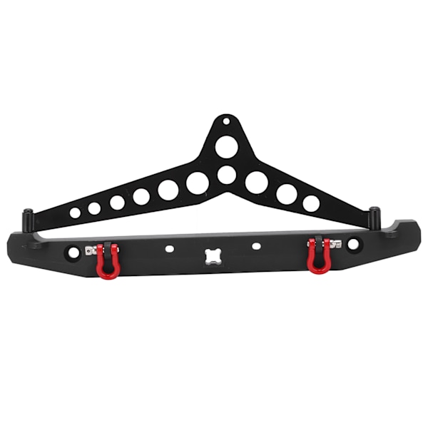 Simuloitu kiipeilyauto alumiiniseoksesta valmistettu takapuskuri LED-valoilla 1/10 RC-autoon / Axial Scx10 II 90046