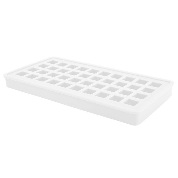 40Grids Silikon Isbrett Firkantet Form Isbiter Maker Form DIY Kjøkkentilbehør Transparent