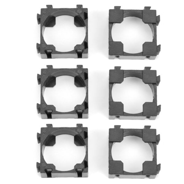 100st 18650 Li ion batterihållare Cylindrisk batteripakethållare