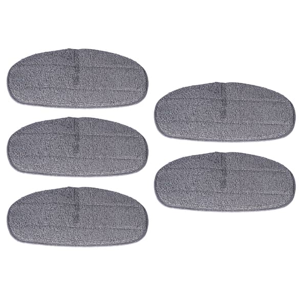 5 STK Dampmoppklut Ultrafine Mikrofiber Moppputer Erstatningstilbehør Passer til Leifheit CleanTenso