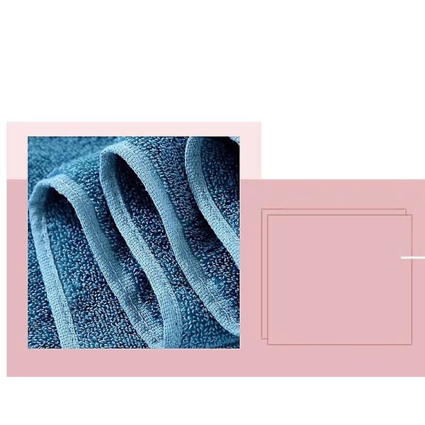 Absorberande Bomullsbadhandduksset