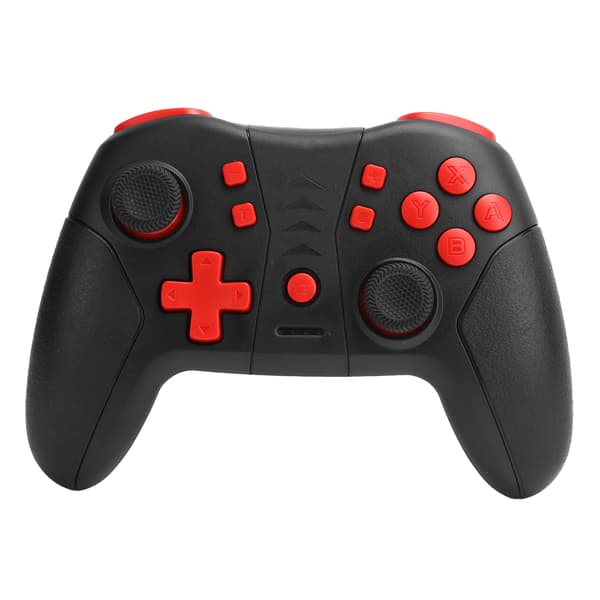 Bluetooth Gamepad Programmerbar Game Controller 3-trins vibrationsjustering passer til Switch ProBlack