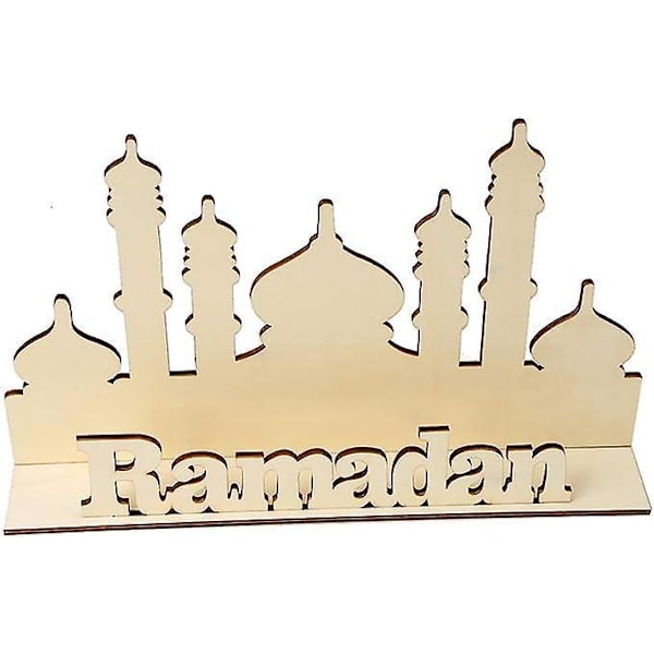 1 tredekorasjon for Ramadan-feiringen Eid Mubarak