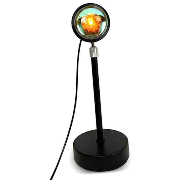 Ambient Projektorlampa 16 Färger 180° Roterbar Fjärrkontroll RGB Projektionsljus för Sovrum