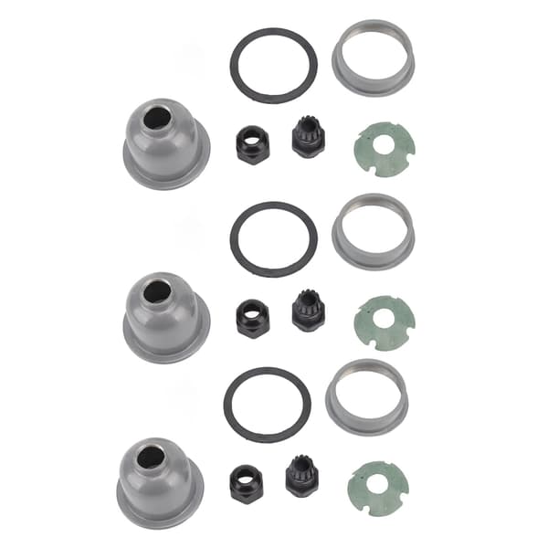 3 stk E27 lampeholder vanntett god varmeisolasjon anti-smeltende keramisk E27 lyssokkel