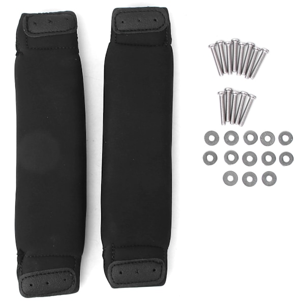 Et par svarte Kiteboard Kitesurfing Surf Board Fotstropper Erstatning for surfing
