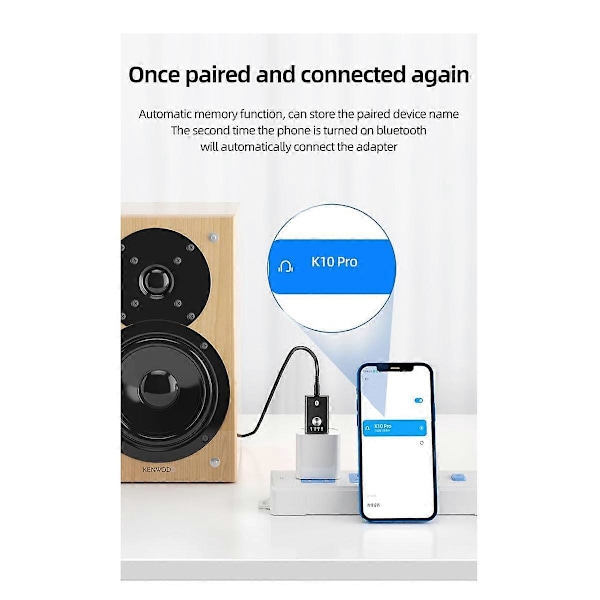 4-i-1 USB Bluetooth 5.1 Sändare Mottagare
