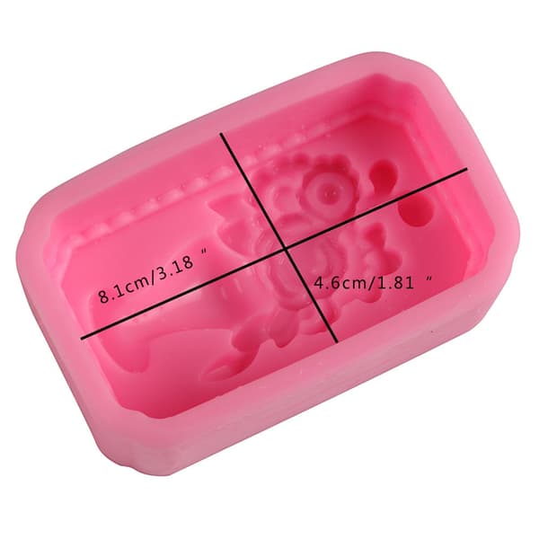 Vaseformet kakebakeform for kjeks, sjokolade, sukkerpasta, mat, silikonform, bakeutstyr