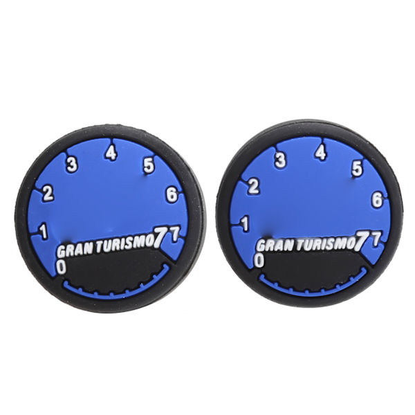 1 par Gamepad Rocker Caps Cover Case passer til PS4/PS5 Game Controller Tilbehør til bil Blå