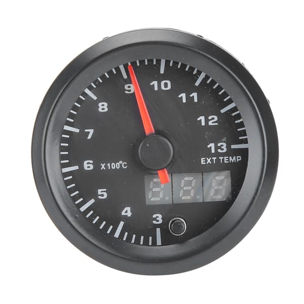 52mm/2.0in Auto Avgas Temperaturmätare Digital Display Stegmotor