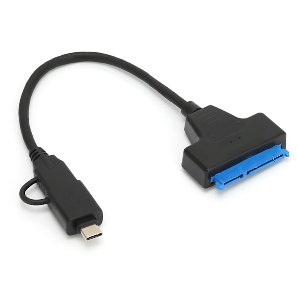 USB3.0 SATA -sovitin TypeC USB3.0 - SATA 7 15-nastainen helppokäyttöinen kaapeli ulkoisille 2,5 tuuman kiintolevyille tukee OTG:tä