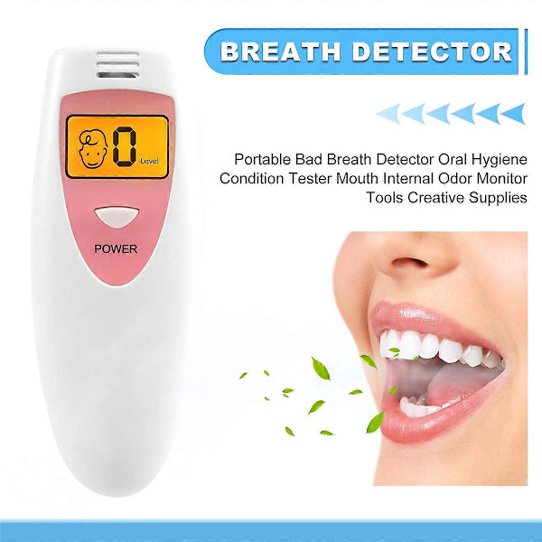 Bærbar dårlig ånde detektor Oral Condition Tester Supplies