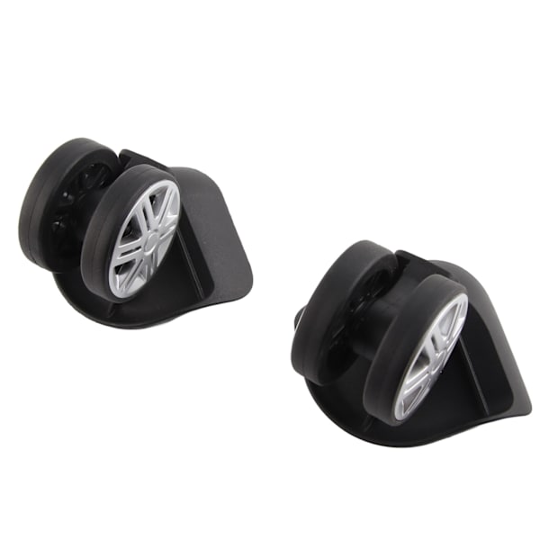 1 par bagasjeskiftehjul Mute Swivel Koffert Bagasjehjul Reparasjonsdeler