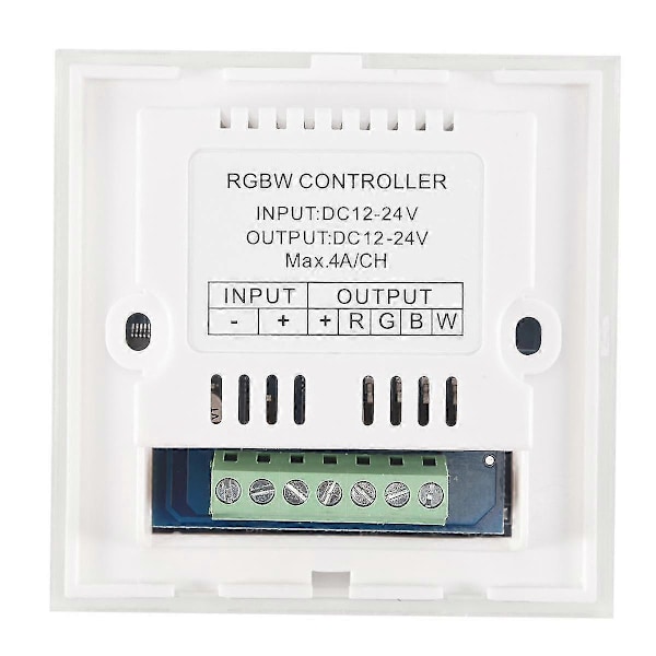 DC12V-24V RGB / RGBW Vægmonteret Touch Panel Controller Glaspanel Dæmper kompatibel med LED Strips Lampe Whi