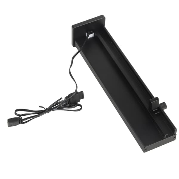 GPU-støttebeslag ARGB aluminiumslegering magnetisk base glidende justerbar GPU-holder til stationær grafikkort sort