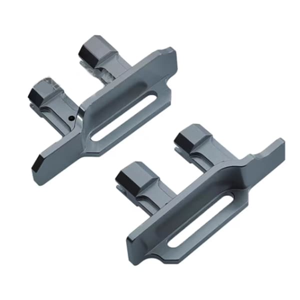RC bil batteriholder aluminiumslegering batterifeste med stropp for Maxx 1/10 RC biler