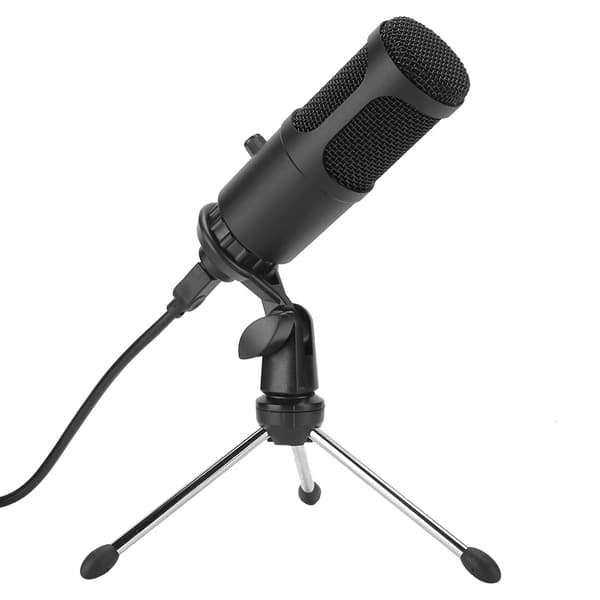 Stor Membran Kondensatormikrofon Live Broadcast Datorinspelningsstudio Mikrofon
