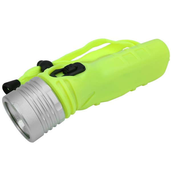 4 x AA dykkeraluminiumslegering dykkerlommelykt LED vanntett sterkt lys for campingutforskning