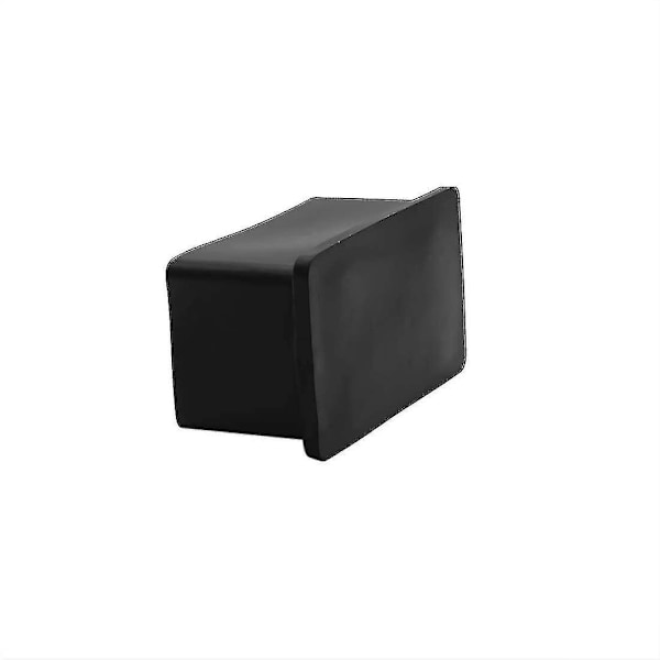 Rektangulära PVC-stolsbensskydd - 8-pack, icke-märkande, bordsöverdrag - 30 x 60 mm (1-3/16\" x 2-3/8\")