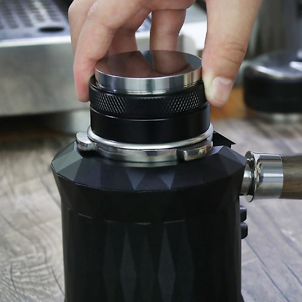 2-i-1 Espresso Håndtamper og Kaffefordeler 53mm Justerbar Dybde Dobbeltsidet Værktøj