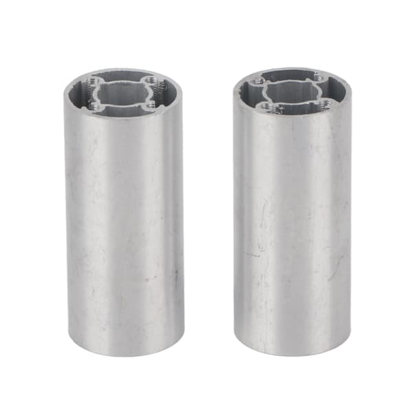 2 stk. 6063 aluminiumslegeringsrør runde lige værktøjer til robotter lejesæder OD 32mm6103‑0032‑0072