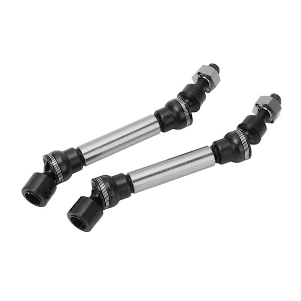RC Drivakselsett i aluminiumlegering Stål foran bakre drivaksel RC Tilbehør for Arrma 1/10 3S Senton Sølv