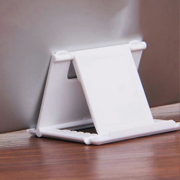 2x Tablet Stand Desktop Support Bærbar Dobbelt Foldestativ Egnet kompatibel med Ipad Tablet Stand Sort