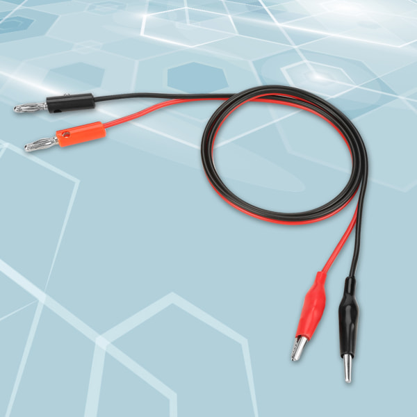 Udgangskabel linje Bananstik Clip Wire 30V 5A til justerbar DC-reguleret strømforsyning