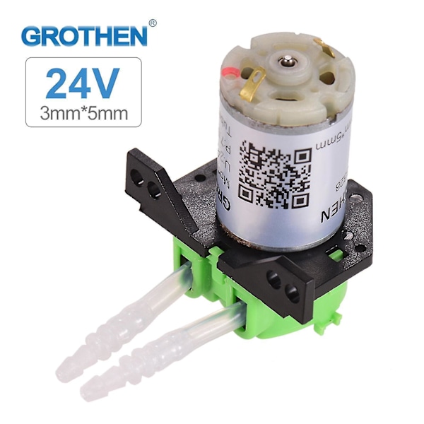 DC 24V Doseringspumpe Peristaltisk Pumpe Mini Vand Væske Pumpe Peristaltisk Slange-B4