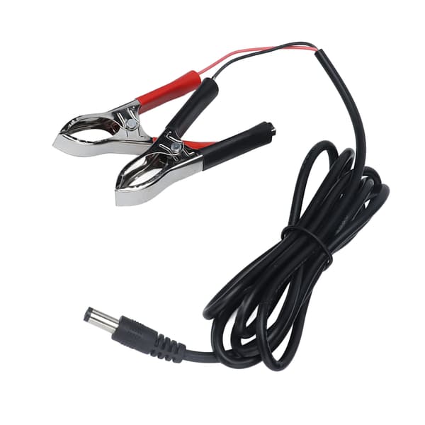Batteriladerkabeladapterklemme Ladeklipskontakt 1,5 meter 12V-24V tilbehør