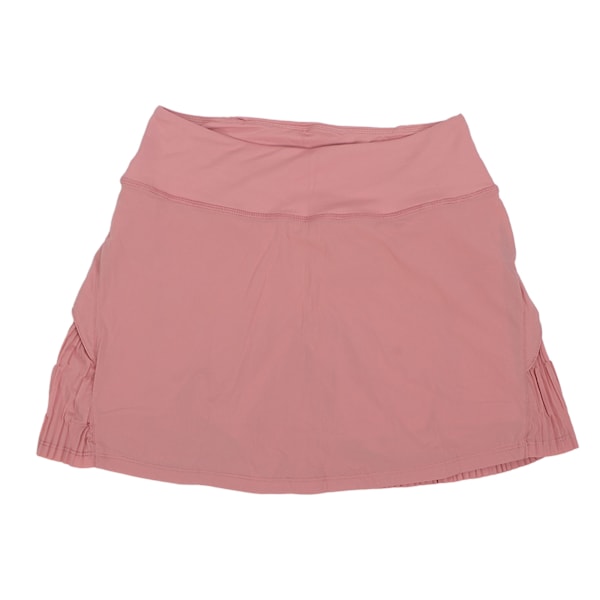 Kvinnors Tennis kjolar Inter Shorts Bred Midja Snabbtorkande Träning Sport kjol Rosa XL