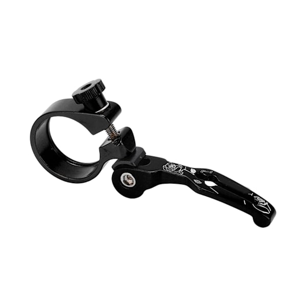 VIARON Aluminiumlegering MTB Cykelsadelstolpeklämma Snabbfrigörande Sadelstolpeklämmor 31,8 mm Svart