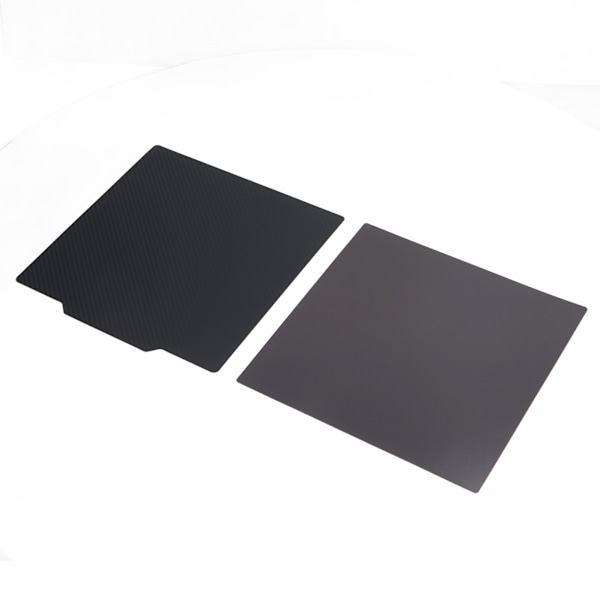 Fjedrende stålplade PET PEI dobbeltsidet printplade magnetisk byggeplatformsplade til 3D-printer