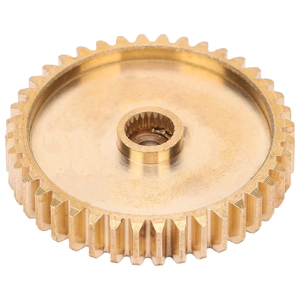 Cylindrisk Gear Messing 40 Tænder til Servo 25 Tænders Spline 0.8 Mod Industriel Robotdel 4305‑0025‑0040