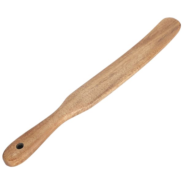 Teak Spatel Hushåll Trä Stekspade Hem Kök Matlagningsredskap 28x3cm