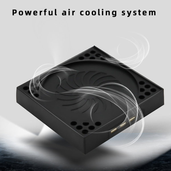 Kjølevifte for Xbox Series X Touch Three Justerbar vindhastighet turbovifte for Xbox Series X-tilbehør