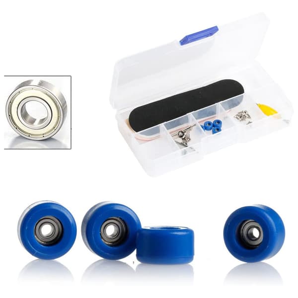 Mini Fingerboard Profesjonell Fingers Skateboard Lønnetre DIY Montering Skate Boarding Leketøy Julegave Til Barn