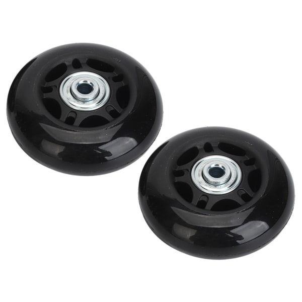 2 st hjul för resväskor, universella gummisvänghjul, lagerreparationssatser med installationsverktyg 68x24mm / 2,7x0,9in