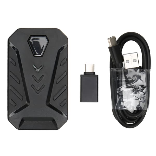 Tastatur Mus Konverter Plug and Play Game Controller Adapter med 3,5 mm Hovedtelefonport til PS3 til XBox til Switch
