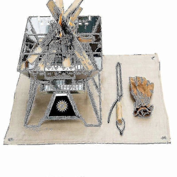 Palosuojattu hitsauspeitto tulenkestävä lämpöä kestävä kätevä 30X30CM
