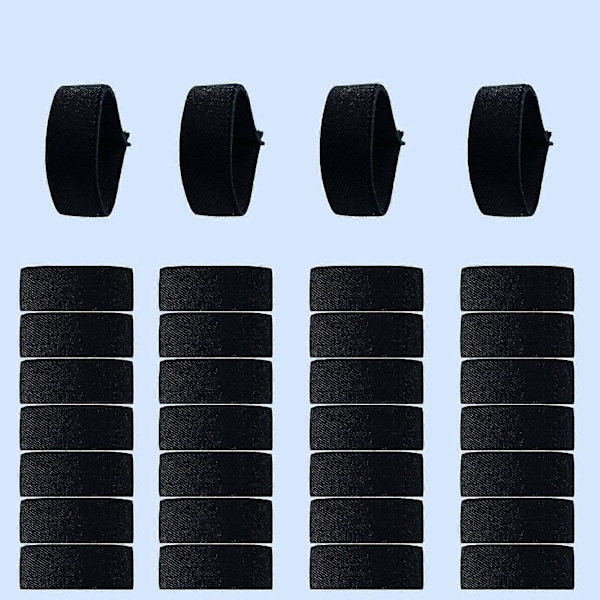 32 stk. Sørgebånd Stripe Minne Kondolanse Polyester Offiser Badge Skjold Æresvakt Stropp Begravelsesutstyr Zekai