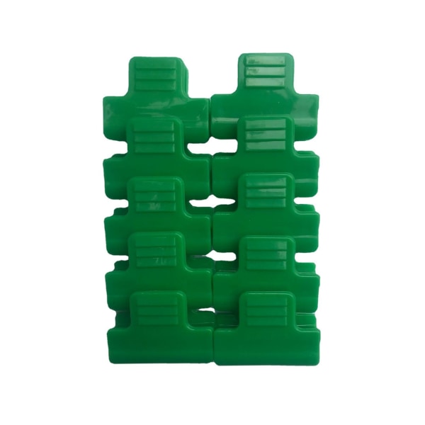Växthusklämmor för växter Stödande trädgårdshögar Plastnät Ringklämma Ram Shadow Mesh Bar Clip C